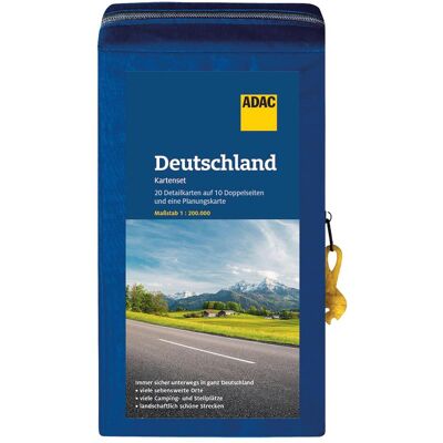MairDumont ADAC KartenSet Deutschland, Landkarte MairDumont ADAC KartenSet Deutschland, Landkarte