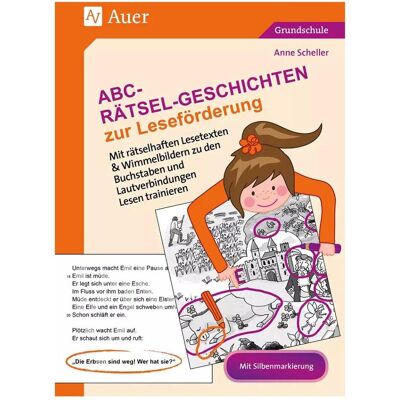 Auer Abc-Rätselgeschichten zur Leseförderung, Schulbücher von Anne Scheller Auer Abc-Rätselgeschichten zur Leseförderung, Schulbücher von Anne Scheller