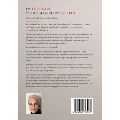 Bod Im Fettnapf steht man meist allein, Biografien von Katerina Jacob Bod Im Fettnapf steht man meist allein, Biografien von Katerina Jacob