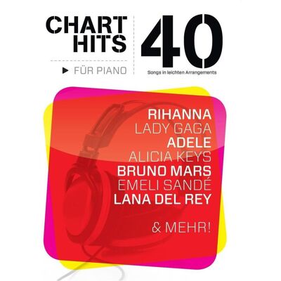 Bosworth 40 Chart-Hits für Piano - In leichten Arrangements, Fachbücher Bosworth 40 Chart-Hits für Piano - In leichten Arrangements, Fachbücher