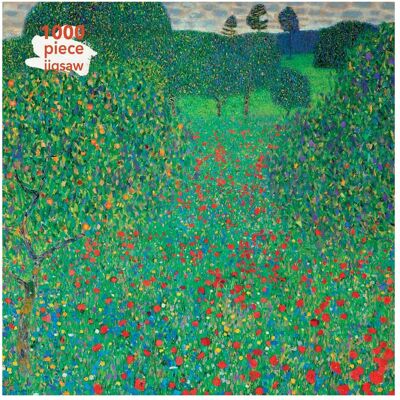 Flame Tree Adult Jigsaw Gustav Klimt: Poppy Field (1000 Teile) Flame Tree Adult Jigsaw Gustav Klimt: Poppy Field (1000 Teile)