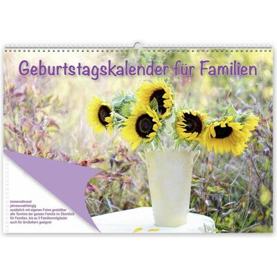 Familia, Kalender, Geburtstagskalender für Familien Familia, Kalender, Geburtstagskalender für Familien