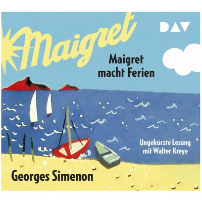 Audio Verlag Maigret macht Ferien, Hörbücher von Georges Simenon, Hansjürgen Wille, Walter Kreye, Barbara Klau, Bärbel Brands Audio Verlag Maigret macht Ferien, Hörbücher von Georges Simenon, Hansjürgen Wille, Walter Kreye, Barbara Klau, Bärbel Brands