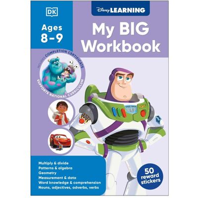 Dorling Kindersley Disney Learning Big Workbook Ages 8-9 (Year 4), Kinderbücher von DK Dorling Kindersley Disney Learning Big Workbook Ages 8-9 (Year 4), Kinderbücher von DK