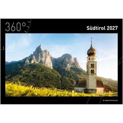 360 Grad, Kalender, SüdtirolPremiumkalender2027 360 Grad, Kalender, SüdtirolPremiumkalender2027