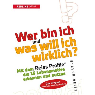 Redline Wer bin ich und was will ich wirklich?, Ratgeber von Steven Reiss Redline Wer bin ich und was will ich wirklich?, Ratgeber von Steven Reiss