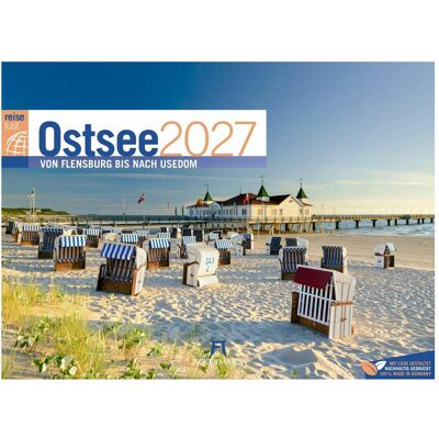 Ackermann, Kalender, Ostsee ReiseLust Kalender 2027 von Flensburg bis nach Usedom Ackermann, Kalender, Ostsee ReiseLust Kalender 2027 von Flensburg bis nach Usedom