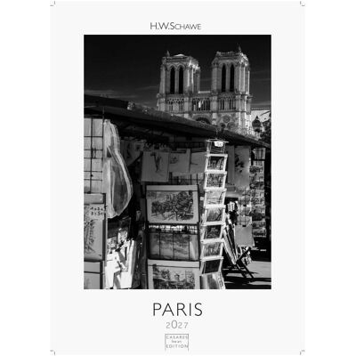 Casares Fine Art Edition, Kalender, Paris schwarz-weiss Kalender 2027 Casares Fine Art Edition, Kalender, Paris schwarz-weiss Kalender 2027
