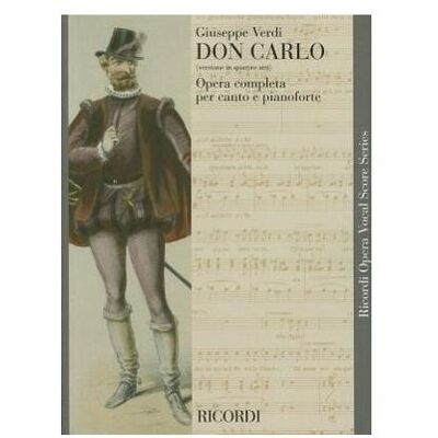 Ricordi Don Carlo, Sachbücher von Verdi Giuseppe Ricordi Don Carlo, Sachbücher von Verdi Giuseppe