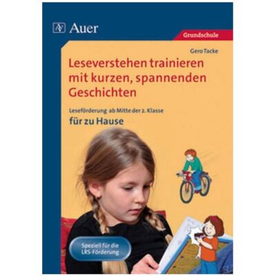 Auer Leseverstehen trainieren mit kurzen, spannenden Geschichten., Schulbücher von Gero Tacke Auer Leseverstehen trainieren mit kurzen, spannenden Geschichten., Schulbücher von Gero Tacke