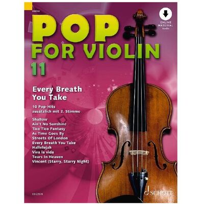 Schott Music Pop for Violin, Fachbücher von Michael Zlanabitnig Schott Music Pop for Violin, Fachbücher von Michael Zlanabitnig