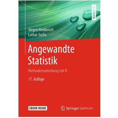 Spektrum Angewandte Statistik, Fachbücher von Jürgen Hedderich, Lothar Sachs Spektrum Angewandte Statistik, Fachbücher von Jürgen Hedderich, Lothar Sachs
