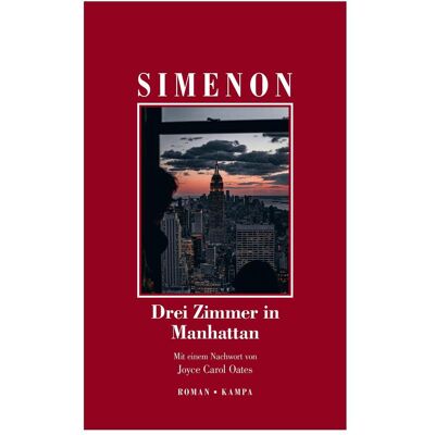 Kampa Drei Zimmer in Manhattan, Belletristik von Georges Simenon Kampa Drei Zimmer in Manhattan, Belletristik von Georges Simenon