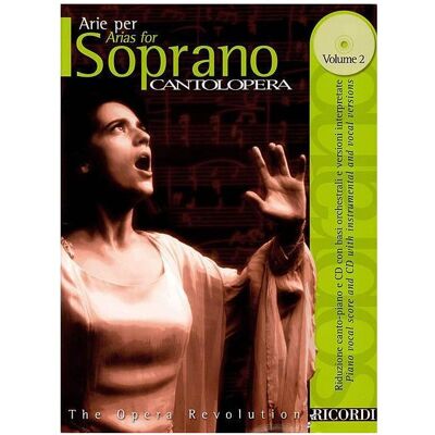 Ricordi Cantolopera: Arie per Soprano Volume 2, Fachbücher von Hal Leonard Corp Ricordi Cantolopera: Arie per Soprano Volume 2, Fachbücher von Hal Leonard Corp