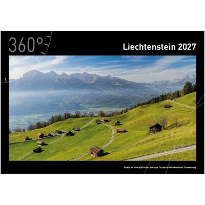360 Grad, Kalender, LiechtensteinPremiumkalender2027 360 Grad, Kalender, LiechtensteinPremiumkalender2027