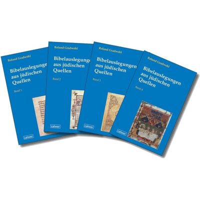 Calwer Bibelauslegungen aus jüdischen Quellen, Sachbücher von Roland Gradwohl Calwer Bibelauslegungen aus jüdischen Quellen, Sachbücher von Roland Gradwohl