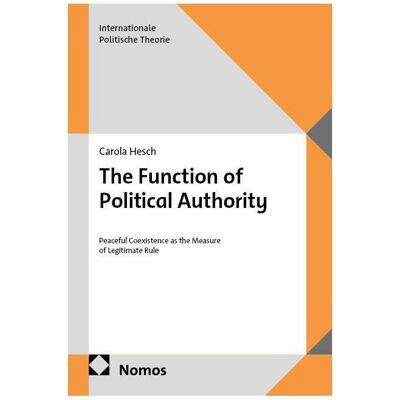 Nomos The Function of Political Authority, Fachbücher von Carola Hesch Nomos The Function of Political Authority, Fachbücher von Carola Hesch