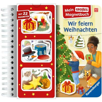 Ravensburger Mein grosses Magnetbuch - Wir feiern Weihnachten: Mit 22 Magneten, Kinderbücher von Meike Teichmann, Ines Foje Ravensburger Mein grosses Magnetbuch - Wir feiern Weihnachten: Mit 22 Magneten, Kinderbücher von Meike Teichmann, Ines Foje