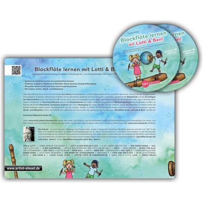 Ahead Blockflöte lernen mit Lotti & Ben inkl. Audio-CDs!, Fachbücher von Susanne Hossain Ahead Blockflöte lernen mit Lotti & Ben inkl. Audio-CDs!, Fachbücher von Susanne Hossain