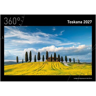 360 Grad, Kalender, ToskanaPremiumkalender2027 360 Grad, Kalender, ToskanaPremiumkalender2027