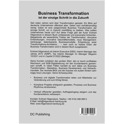 Bod Business Transformation ist der einzige Weg in die Zukunft, Sachbücher von Eckhart Hilgenstock Bod Business Transformation ist der einzige Weg in die Zukunft, Sachbücher von Eckhart Hilgenstock