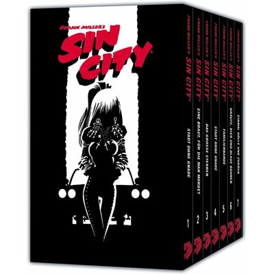 Cross Sin City - Black Edition: Sammelschuber, Comics + Manga von Frank Miller Cross Sin City - Black Edition: Sammelschuber, Comics + Manga von Frank Miller