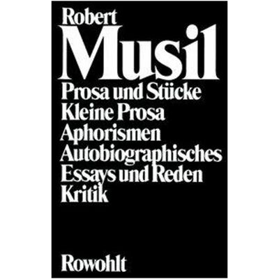 rororo Gesammelte Werke, Belletristik von Robert Musil rororo Gesammelte Werke, Belletristik von Robert Musil