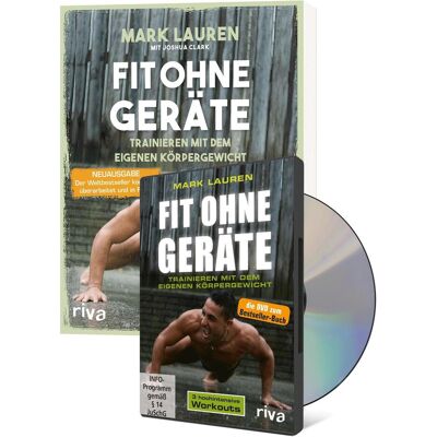 Riva Fit ohne Geräte Buch + DVD - Bundle, Ratgeber von Joshua Clark, Mark Lauren Riva Fit ohne Geräte Buch + DVD - Bundle, Ratgeber von Joshua Clark, Mark Lauren