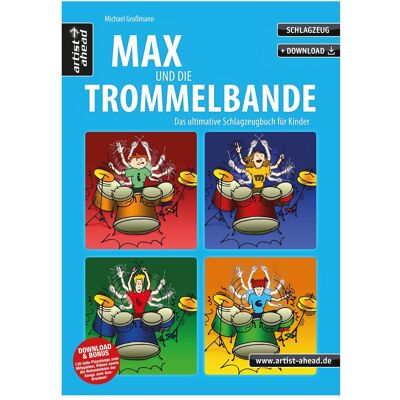 Ahead Max und die Trommelbande, Sachbücher von Michael Grossmann Ahead Max und die Trommelbande, Sachbücher von Michael Grossmann