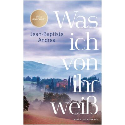 Luchterhand Was ich von ihr weiss, Belletristik von Jean-Baptiste Andrea Luchterhand Was ich von ihr weiss, Belletristik von Jean-Baptiste Andrea
