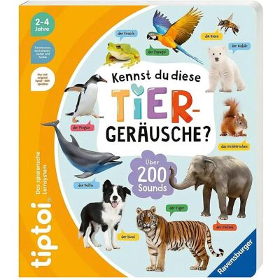 Ravensburger tiptoi Kennst du diese Tiergeräusche?, Kinderbücher Ravensburger tiptoi Kennst du diese Tiergeräusche?, Kinderbücher