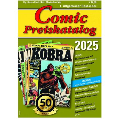 All Comic Preiskatalog 2025 SC, Comics + Manga von Stefan Riedl All Comic Preiskatalog 2025 SC, Comics + Manga von Stefan Riedl