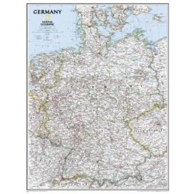 National Geographic National Geogr.Maps. Germany,Polit.lam., Landkarte National Geographic National Geogr.Maps. Germany,Polit.lam., Landkarte