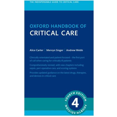 Oxford University Press Oxford Handbook of Critical Care Medicine, Fachbücher von Alice Carter, Mervyn Singer, Andrew Webb Oxford University Press Oxford Handbook of Critical Care Medicine, Fachbücher von Alice Carter, Mervyn Singer, Andrew Webb