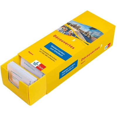 Klett Découvertes 3 Bayern (ab 2017) - Vokabel-Lernbox zum Schulbuch 3. Lernjahr, Schulbücher Klett Découvertes 3 Bayern (ab 2017) - Vokabel-Lernbox zum Schulbuch 3. Lernjahr, Schulbücher