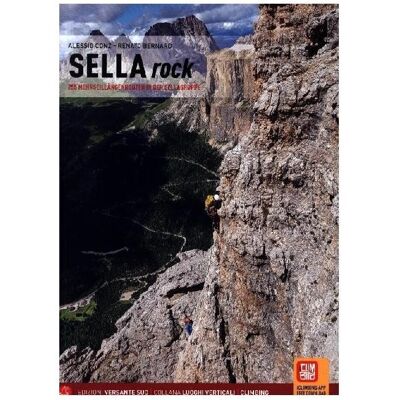 Versante Edition Conz:Sella Rock, Landkarte Versante Edition Conz:Sella Rock, Landkarte