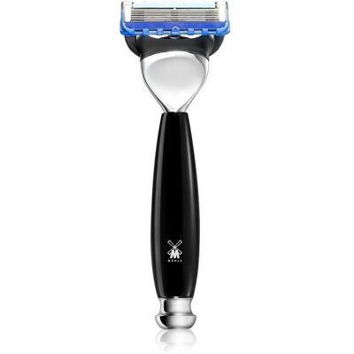 Mühle, Nassrasierer, 5-Klingen-Rasierer, kompatibel mit Gillette Fusion™, Griff aus Ed Mühle, Nassrasierer, 5-Klingen-Rasierer, kompatibel mit Gillette Fusion™, Griff aus Ed