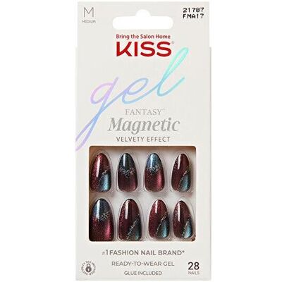 Kiss Nagelstyling + Kunstnägel, Artificial nails Gel Fantasy Magnetic - Moonlit Veil 28 pcs (Kunstnägel, Moonlit Veil) Kiss Nagelstyling + Kunstnägel, Artificial nails Gel Fantasy Magnetic - Moonlit Veil 28 pcs (Kunstnägel, Moonlit Veil)