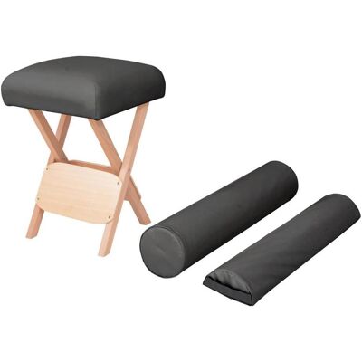 Maisonchic Modell 317940 Massagehocker - Klappbar, Schwarz Maisonchic Modell 317940 Massagehocker - Klappbar, Schwarz
