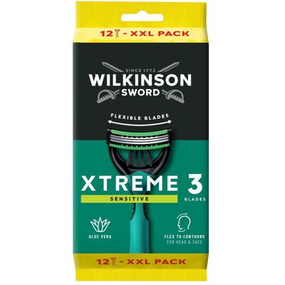 Wilkinson Sword Xtreme 3 Sensitive Comfort Einwegrasierer - Rasierer Wilkinson Sword Xtreme 3 Sensitive Comfort Einwegrasierer - Rasierer