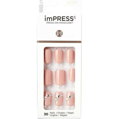 Kiss Nagelstyling + Kunstnägel, My Face - imPRESS Nails Crystalossom - Self-adhesive nails ( 30 pcs ) - (Kunstnägel, Transparent) Kiss Nagelstyling + Kunstnägel, My Face - imPRESS Nails Crystalossom - Self-adhesive nails ( 30 pcs ) - (Kunstnägel, Transparent)