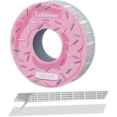 Staleks, Nagelpflegegerät Zubehör, Pro Bobbinail Disposable Refill White File Adhesive Roll Staleks, Nagelpflegegerät Zubehör, Pro Bobbinail Disposable Refill White File Adhesive Roll