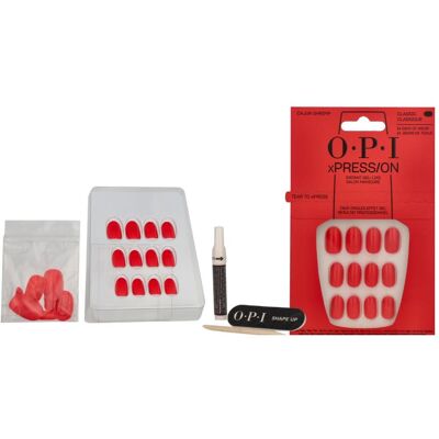 OPI Cajun Shrimp Künstliche Nägel - 30 Stück, Wiederverwendbar, Vegan OPI Cajun Shrimp Künstliche Nägel - 30 Stück, Wiederverwendbar, Vegan