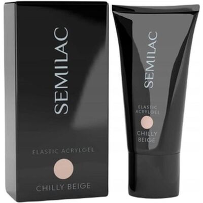 Semilac, Nagelstyling + Kunstnägel, Acrylgel Double Flex Chilly Beige 30g (Chilly Beige) Semilac, Nagelstyling + Kunstnägel, Acrylgel Double Flex Chilly Beige 30g (Chilly Beige)