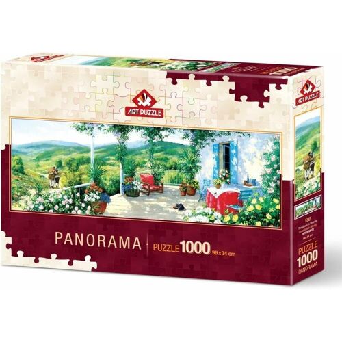 Puzzle Artpuzzle Arpuzle Puzzle 1000 Panorama Ein romantischer Spaziergang (1000 Teile)