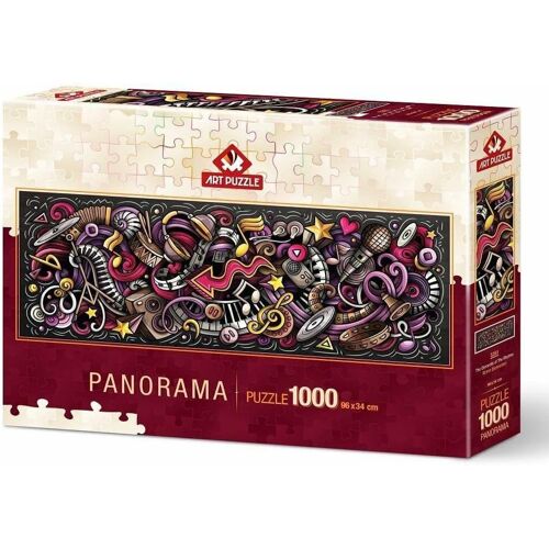 Puzzle Artpuzzle Puzzle 1000 Rhythmuselemente (Panorama) (1000 Teile)