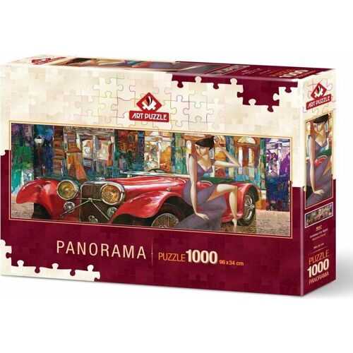 Puzzle Artpuzzle Puzzle 1000 Panorama Einladung zum Abend (1000 Teile)