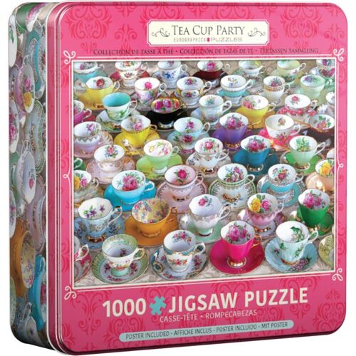 Eurographics Teetassen Party - Puzzledose (1000 Teile)