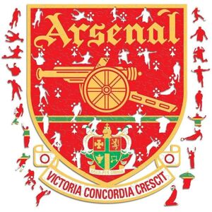 Iconic Arsenal FC - Retro Logo - Holz Puzzle Grösse M (270 Teile) (270 Teile) Iconic Arsenal FC - Retro Logo - Holz Puzzle Grösse M (270 Teile) (270 Teile)