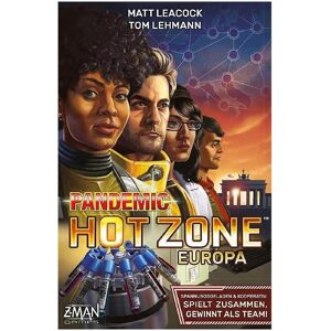 Asmodée ZMND0020 - Pandemic: Hot Zone: Europa - Brettspiel 2-4 Spieler, ab 8 Jahre (DE-Ausgabe) (Deutsch, 2 - 4 Spieler) Asmodée ZMND0020 - Pandemic: Hot Zone: Europa - Brettspiel 2-4 Spieler, ab 8 Jahre (DE-Ausgabe) (Deutsch, 2 - 4 Spieler)